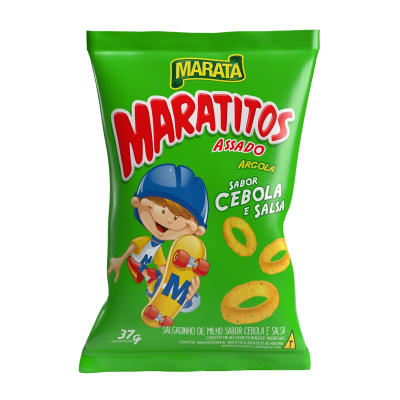 MARATITOS CEBOLA E SALSA SALGADINHO 20G